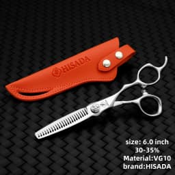 HISADA Hairdressing Scissors 6.2 6.7 7.0 Inch Hair Scissors VG10 Steel High-end Barber Scissors Advanced Hairdressing Scissors