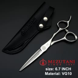 New pink scissors Japanese handmade 5.5/6.0 inch hair scissors VG10 Material Professional hair scissors Hairstylist scissor tool
