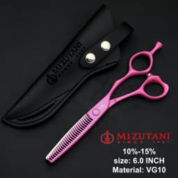 New pink scissors Japanese handmade 5.5/6.0 inch hair scissors VG10 Material Professional hair scissors Hairstylist scissor tool