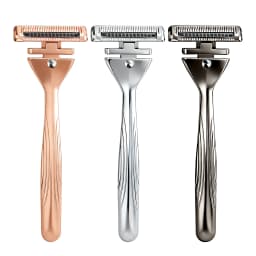 RZACLEA 4-Layer Half-Blade DE Safety Razor | Precision Shave with Magnetic Ease | Luxury Eco-Friendly Razor Gift Set