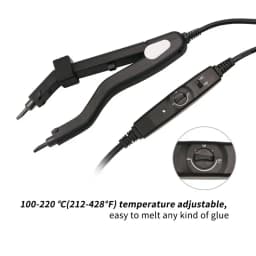Tongs for Hair Extensions Smart Heating Tip Professional Hair Extension Tools Hair Connectors Extension Tongs Heating Iron Hot