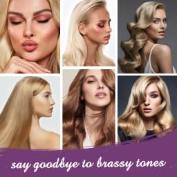 100ml/500ml Karseell Purple Hair Mask Professional Neutralizes Brass  Yellow Tones For Blonde Silver Gray Highlighted Hair