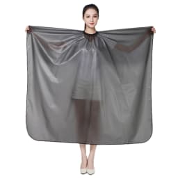 Barbershop Hairdresser Perm Dye Shawl Hair Salon Semi Transparent Waterproof Apron Thickened Cape Hairdressing Accessories