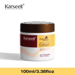 Karseell 100ml Collagen Hair Treatment Deep Repair Conditioning Argan Oil Hair Mask Essence for Dry Damaged Hair All Hair Type