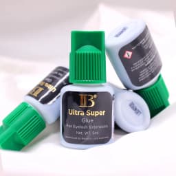 50 Bottles IBeauty Ultra Super Glue for Eyelash Extensions 5ml IB Green Cap False Lash Adhesive Makeup Tools Korea Supplies Cola