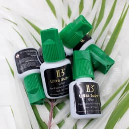 50 Bottles IBeauty Ultra Super Glue for Eyelash Extensions 5ml IB Green Cap False Lash Adhesive Makeup Tools Korea Supplies Cola