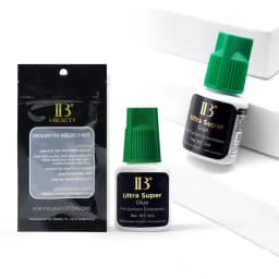 50 Bottles IBeauty Ultra Super Glue for Eyelash Extensions 5ml IB Green Cap False Lash Adhesive Makeup Tools Korea Supplies Cola
