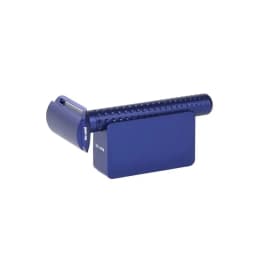 Yaqi Sputnik Dark Blue Color Aluminum Men Safety Razor And Holder