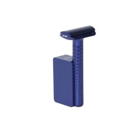 Yaqi Sputnik Dark Blue Color Aluminum Men Safety Razor And Holder