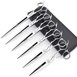 6/6.5/7/7.5/8/9inch Seiko Barber Scissors, Flat Cutting Teeth Scissors, Thin Broken Hair Scissors, Special Barber Scissors