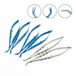 Ophthalmic Scissors Castroviejo Corneal Scissors Left/Right Ophthalmic Surgical Instrument