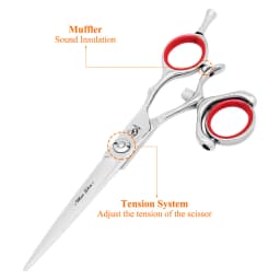 360 Degree Hair Scissors Set Japan Steel 5.5" 6.0" Salon Barber Cutting Thinning Shears Hairdressing Scissor High Quality A0118A