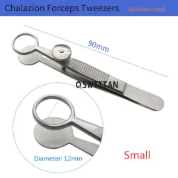Chalazion Forceps Surgical Ophthalmic Tweezers Ophthalmic Eyelid Instrument Stainless steel/ Titanium alloy