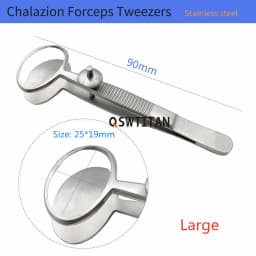 Chalazion Forceps Surgical Ophthalmic Tweezers Ophthalmic Eyelid Instrument Stainless steel/ Titanium alloy