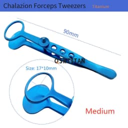 Chalazion Forceps Surgical Ophthalmic Tweezers Ophthalmic Eyelid Instrument Stainless steel/ Titanium alloy