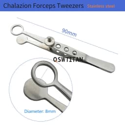 Chalazion Forceps Surgical Ophthalmic Tweezers Ophthalmic Eyelid Instrument Stainless steel/ Titanium alloy