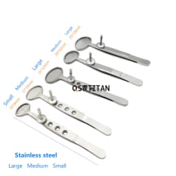 Chalazion Forceps Surgical Ophthalmic Tweezers Ophthalmic Eyelid Instrument Stainless steel/ Titanium alloy