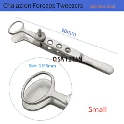 Chalazion Forceps Surgical Ophthalmic Tweezers Ophthalmic Eyelid Instrument Stainless steel/ Titanium alloy