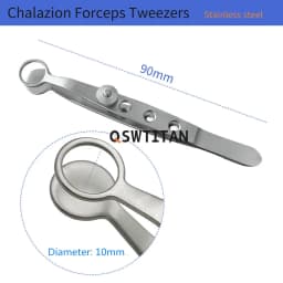 Chalazion Forceps Surgical Ophthalmic Tweezers Ophthalmic Eyelid Instrument Stainless steel/ Titanium alloy