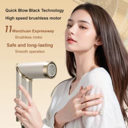 9 in 1 Hair Dryer Hot Comb Set Professional Curling Iron Hair Straightener Styling Tool For Professional Hair Dryer Household