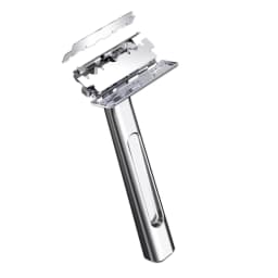 RZACLEA 20T 3.0 Glide Pro Advanced 2 Half Blade Shaving Razor Stainless Steel  Eco-Friendly Safety Shave Shaver for Men & Women
