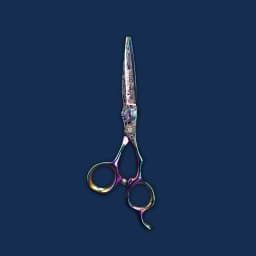 5.5-inch 6-inch 7-inch Hair Scissors, Plum Colored Cutting Scissors, Barber Styling Tool