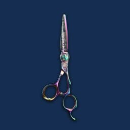 5.5-inch 6-inch 7-inch Hair Scissors, Plum Colored Cutting Scissors, Barber Styling Tool