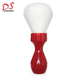 Dscosmetic 26mm Cashmere Synthetic Hair Knots Shaving Brush with Red Resin Handle