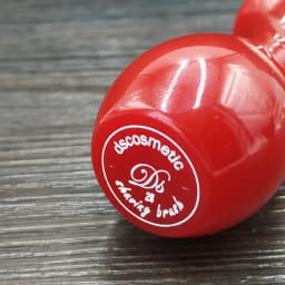 Dscosmetic 26mm Cashmere Synthetic Hair Knots Shaving Brush with Red Resin Handle