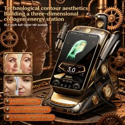 360MAX 25D HiFU 3 In 1 Technology Machine For Non Invasive Facial Slimming Anti Aging And Body Firming