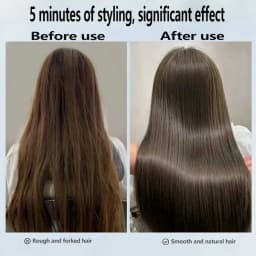 Tinsol 2-in-1 Air Hair Straightener And Dryer Negative Ion Hair Styler Long-Lasting Styling Tool Hairdryer Machine for Salon