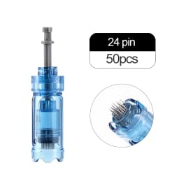 50/100pcs Bayonet Cartridge Needle for Dr Pen M8S /A8S/ A9/ A11 Derma Pen Replacement Tip 12 24 36 42 Round Nano