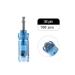 50/100pcs Bayonet Cartridge Needle for Dr Pen M8S /A8S/ A9/ A11 Derma Pen Replacement Tip 12 24 36 42 Round Nano
