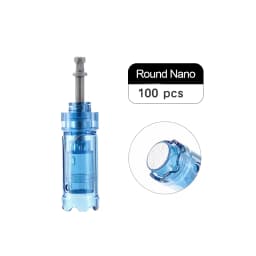 50/100pcs Bayonet Cartridge Needle for Dr Pen M8S /A8S/ A9/ A11 Derma Pen Replacement Tip 12 24 36 42 Round Nano