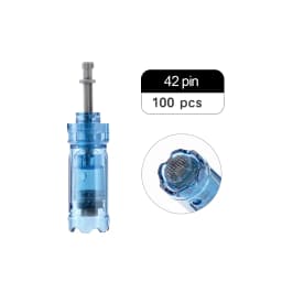 50/100pcs Bayonet Cartridge Needle for Dr Pen M8S /A8S/ A9/ A11 Derma Pen Replacement Tip 12 24 36 42 Round Nano