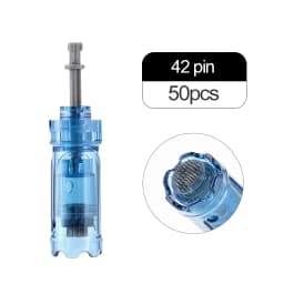 50/100pcs Bayonet Cartridge Needle for Dr Pen M8S /A8S/ A9/ A11 Derma Pen Replacement Tip 12 24 36 42 Round Nano