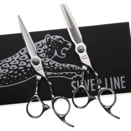 6 Inch Professional Hairdressing Scissors Set Cutting+Thinning Barber Shears High Quality Personality Hair Scissors 30 Teeth