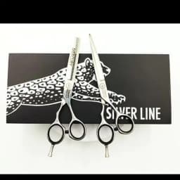 6 Inch Professional Hairdressing Scissors Set Cutting+Thinning Barber Shears High Quality Personality Hair Scissors 30 Teeth