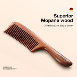 MR.GREEN Natural Wood Comb Splicing Structure Hair Comb Fine Tooth Brush Anti-Static Hairdressing Hair Scalp Massage Tools Gift