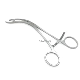 Ankle Bone Holding Forceps Straight Curved Orthopedics Instruments Bone Surgical Forceps