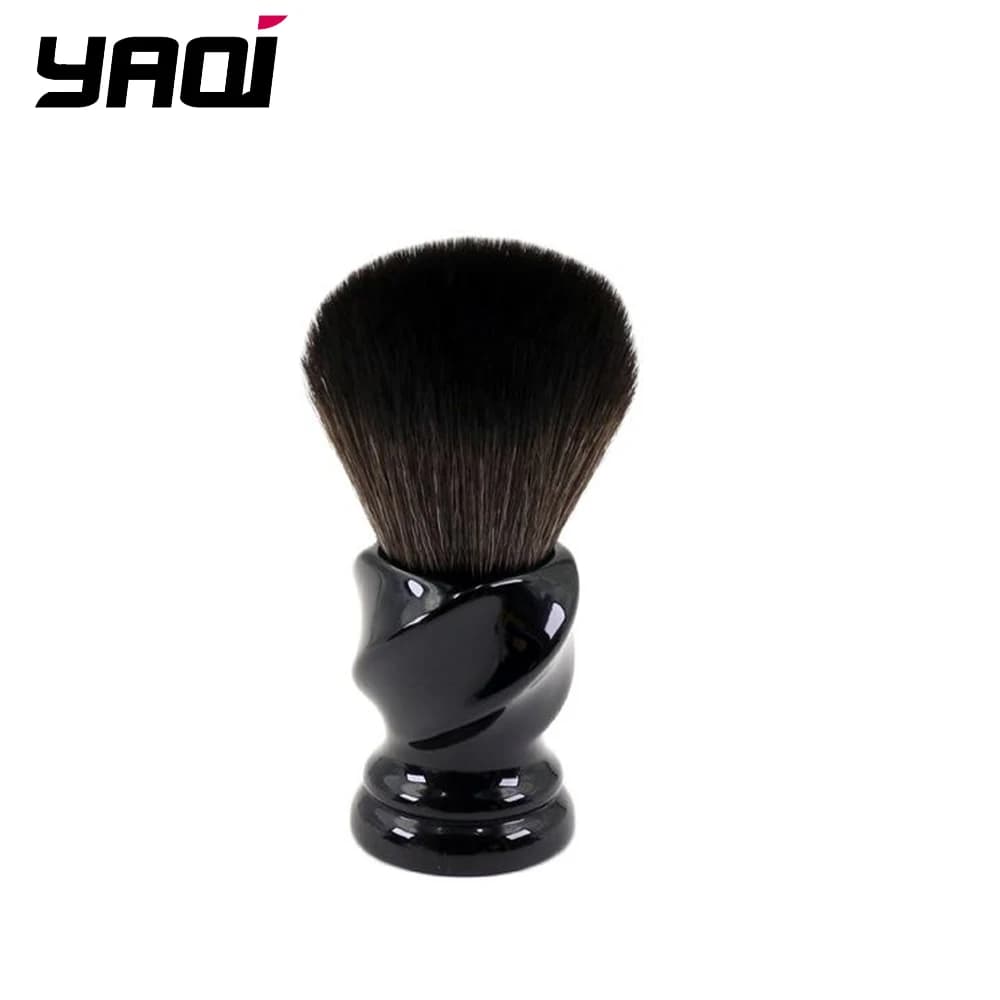 YAQI TWIST 24mm Synthetic Hair Resin Handle Men Wet Shaving Brush