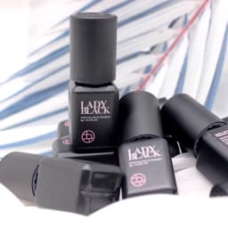5 Bottles Original Lady Black Glue for Eyelash Extensions with Original Bag Low Irritation 5ml Korea False Lash Glue Makeup Tool