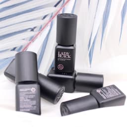 5 Bottles Original Lady Black Glue for Eyelash Extensions with Original Bag Low Irritation 5ml Korea False Lash Glue Makeup Tool