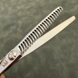 MURASAKI 6 inch Professional CNC Thinning Scissors,Made by Japanese VG10 Steel Barber Scissors,Top-level Hair Cutting Machine