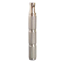Dscosmetic Knurl 316L Stainless Steel Safety Razor Handle