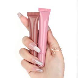 Private Label Lip Oil Custom Logo 10ml Polypeptide Colored Lip Balm Arnica Lipgloss Super Moisturizing Gel Plumping Makeup Hose
