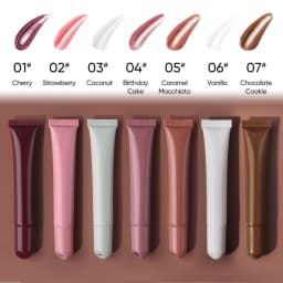 Private Label Lip Oil Custom Logo 10ml Polypeptide Colored Lip Balm Arnica Lipgloss Super Moisturizing Gel Plumping Makeup Hose