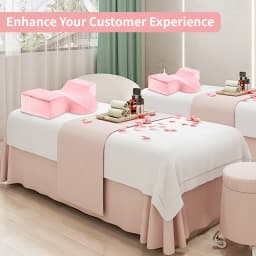 Eyelash Pillow Neck Support Pink Lash Extension Accessories Neck Pillow for Eyelash Extensions Memory Foam U Shaped Pillow