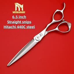 6.2 Inch Professional Hair Cutting Scissors, Japanese VG10 Steel Shears for Hairdressers, High Quality Barber Shop Accessories