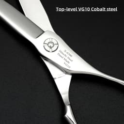 6.2 Inch Professional Hair Cutting Scissors, Japanese VG10 Steel Shears for Hairdressers, High Quality Barber Shop Accessories